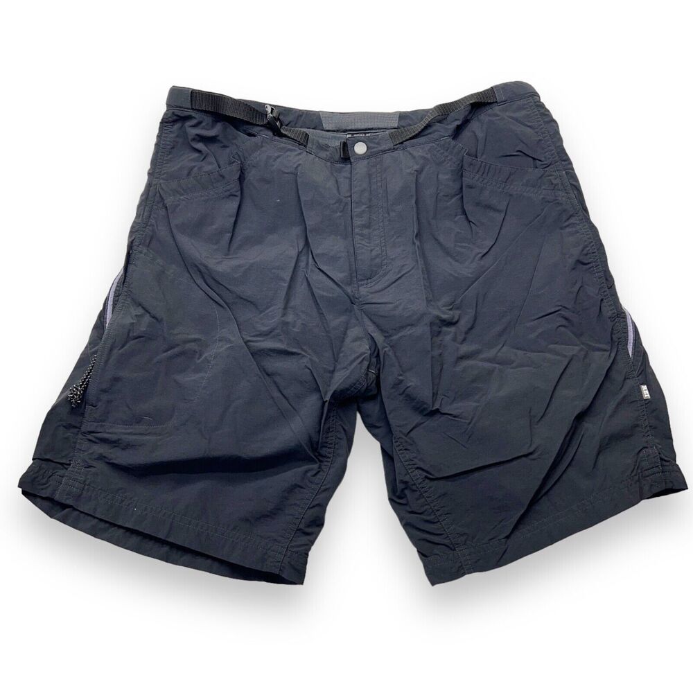 REI Gray Mountain Bike Shorts Lined Padded Men's XL 10" Inseam